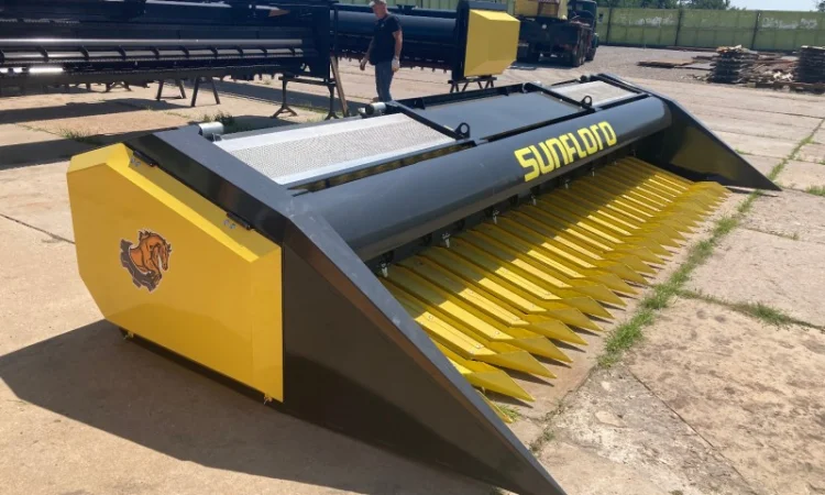 Жатка для уборки подсолнечника Sunfloro Shaft 7.4м - фото № 2