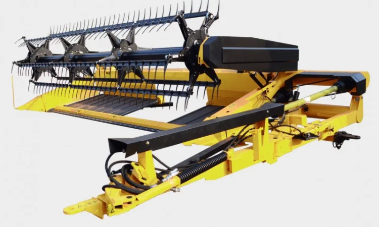 Хедер (жниварка валкова) причіпний полотняний ХПП-6.7м - фото № 1