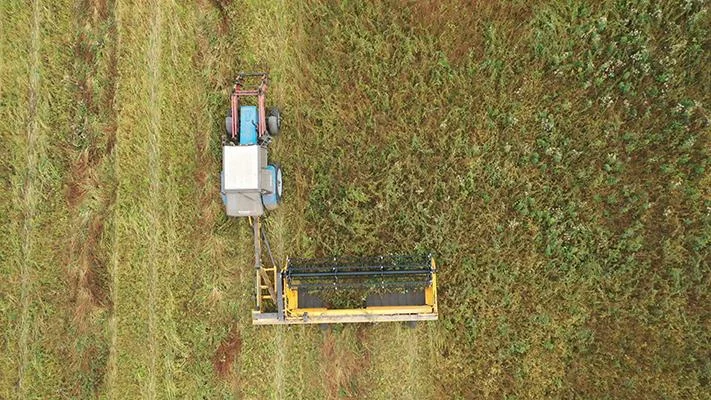 Хедер (жниварка валкова) причіпний полотняний ХПП-6.7м - фото № 3