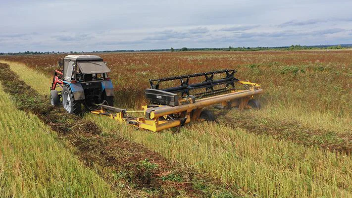 Хедер (жниварка валкова) причіпний полотняний ХПП-6.7м - фото № 4