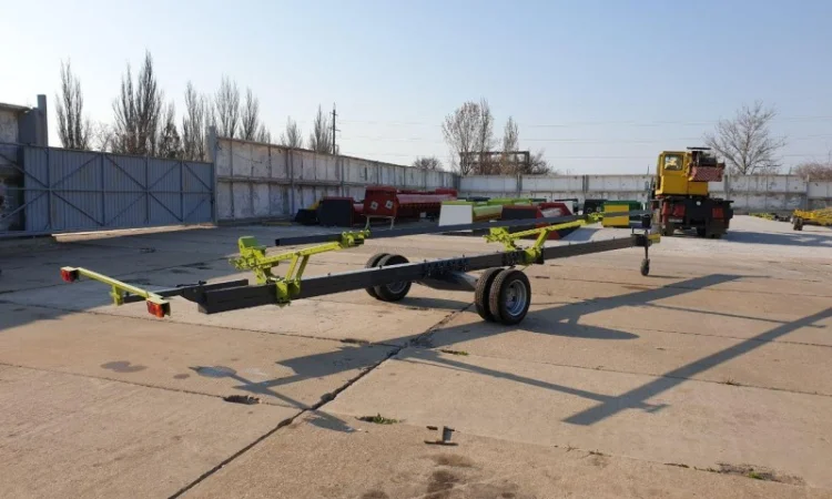 Тележка для транспортировки жаток «CARELLO» (одноосная) 7.6м - фото № 5