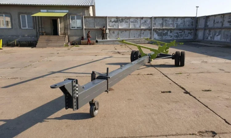 Тележка для транспортировки жаток «CARELLO» (одноосная) 7.6м - фото № 4