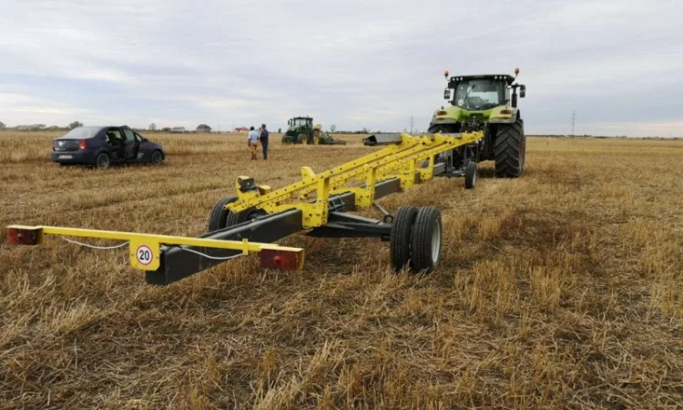 Тележка для транспортировки жаток «CARELLO-2» (двуосная) 10.7м - фото № 6