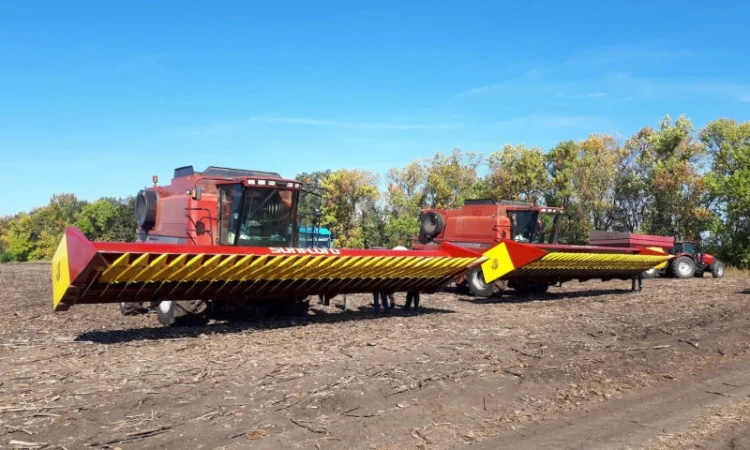 Жатка для уборки подсолнечника Sunfloro Shaft 6 - фото № 7