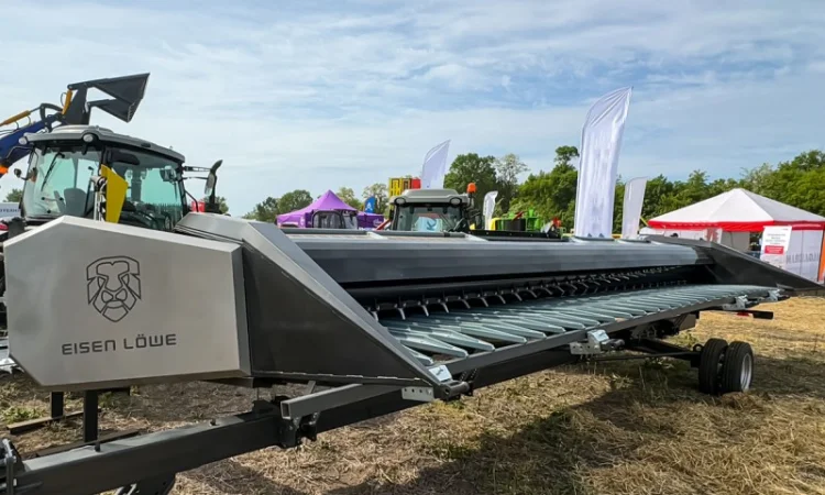 Жниварка для збирання соняшника преміум-класу Eisen Löwe з автономним гідроприводом - фото № 3