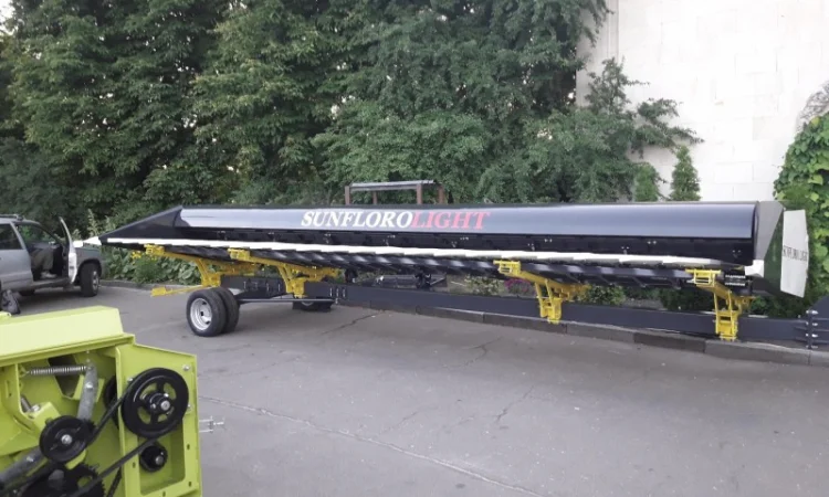 Новая жатка для уборки подсолнечника SUNFLORO LIGH SUNSPEED ширина захвата от 9 м до 12м - фото № 4