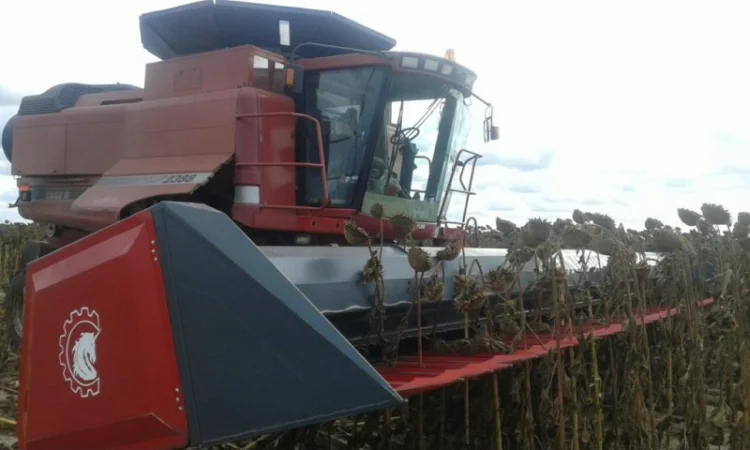 Жатка приставка для уборки подсолнечника, жниварка для соняшника - фото № 12