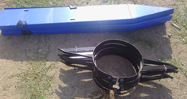 Приспособление приставка для уборки подсолнечника, жатка для уборки подсолнечника - фото № 6