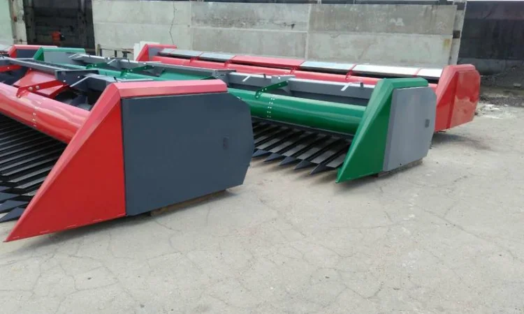 Приспособление приставка для уборки подсолнечника, жатка для уборки подсолнечника - фото № 10