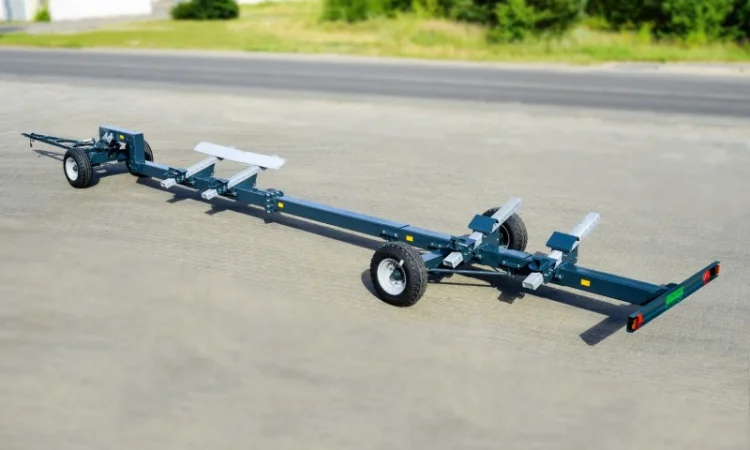 Двухосная Тележка для транспортировки жаток VL-30 (до 9.15м.) TM "Volland" - фото № 2