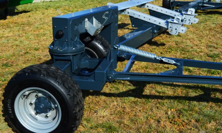 Двухосная Тележка для транспортировки жаток VL-30 (до 9.15м.) TM "Volland" - фото № 6