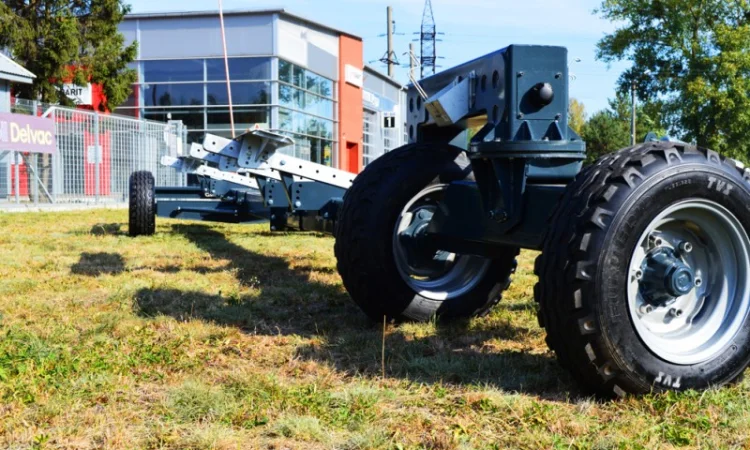 Двухосная Тележка для транспортировки жаток VL-30 (до 9.15м.) TM "Volland" - фото № 7