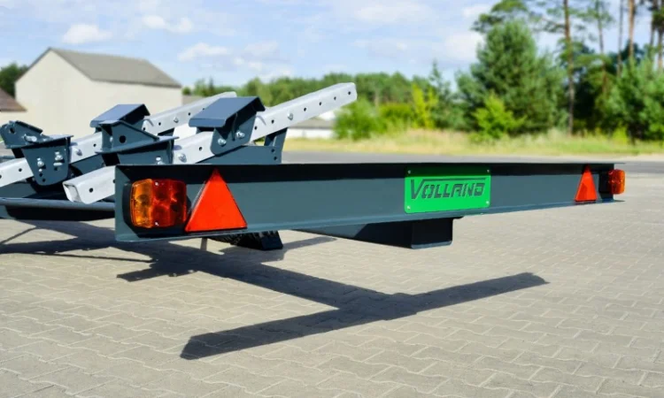 Двухосная Тележка для транспортировки жаток VL-30 (до 9.15м.) TM "Volland" - фото № 9