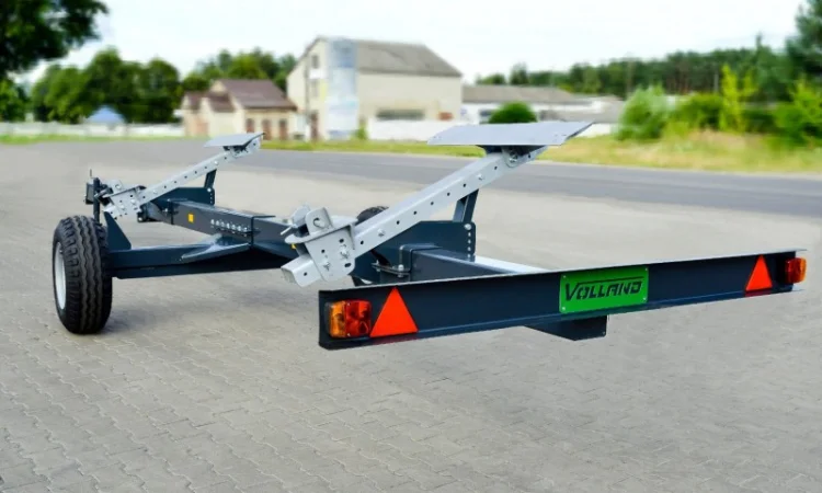 Одноосная тележка для транспортировки жаток VL-20 (до 6.1м.) TM "Volland" - фото № 1