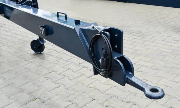 Одноосная тележка для транспортировки жаток VL-20 (до 6.1м.) TM "Volland" - фото № 4