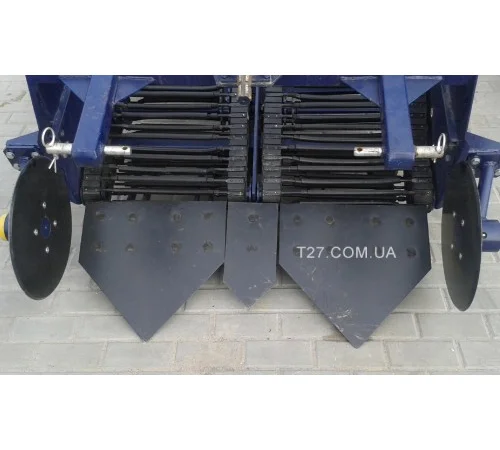 Картофелекопалка двухрядная транспортерная навесная (Украина) - фото № 2