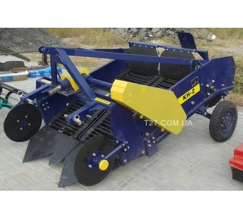 Картофелекопалка двухрядная транспортерная навесная (Украина) - фото № 5