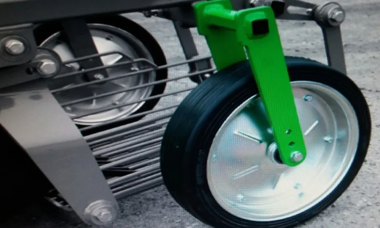 Копалка вибрационная Bomet (Польша), выброс назад, 1-но рядная, купити віброкопалку бомет - фото № 7