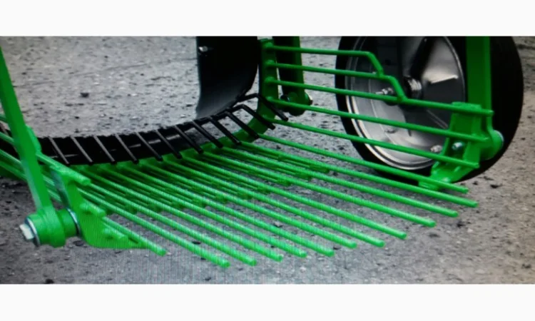 Копалка вибрационная Bomet (Польша), выброс назад, 1-но рядная, купити віброкопалку бомет - фото № 8