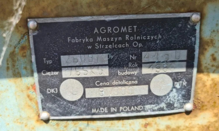 Картофелекопалка двухрядная транспортерная Z-609 фирмы Agromet (Польша) - фото № 6