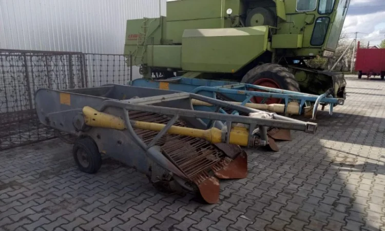 Картоплекопачка копалка причіпна прицепная дворядна КТН Agrotech Польща - фото № 1