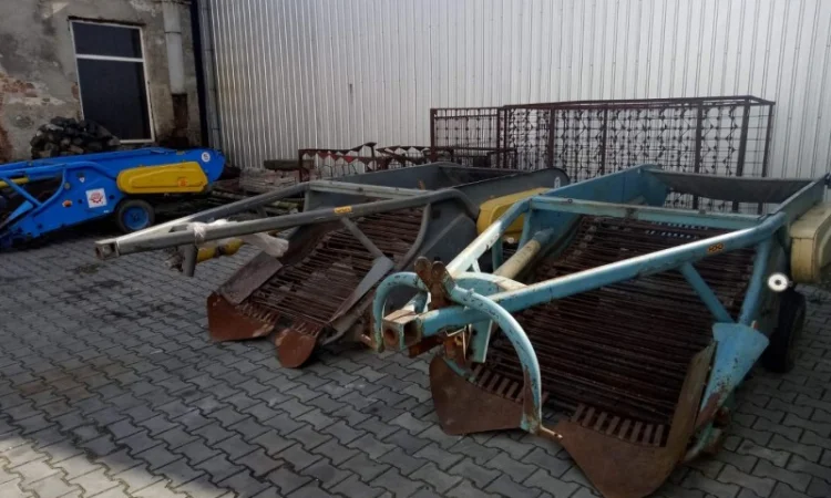 Картоплекопачка копалка причіпна прицепная дворядна КТН Agrotech Польща - фото № 2