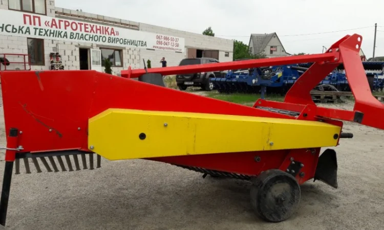 Однорядний картоплекопач фірми Wirax (Польща) - фото № 6