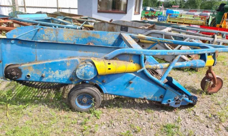 Двухрядный картофелекопатель Z-609 фирмы Agromet (Польша) - фото № 11