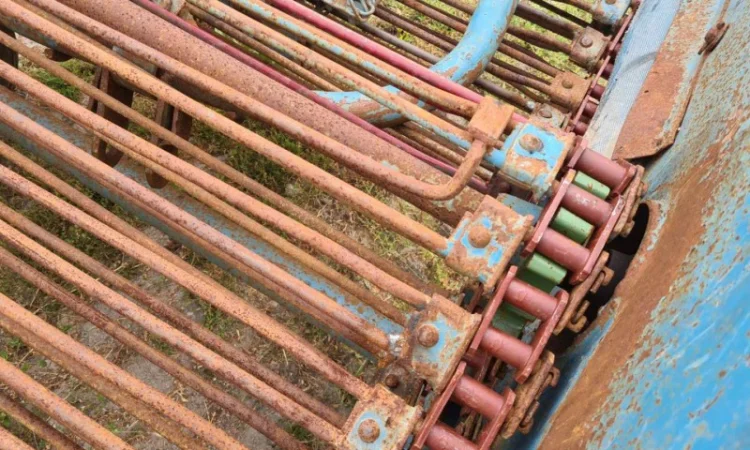 Картофелекопатель двухрядный Z-609 фирмы Agromet (Польша) - фото № 13