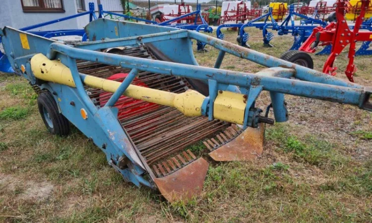 Картофелекопалка двухрядная Z-609 фирмы Agromet (Польша) - фото № 5