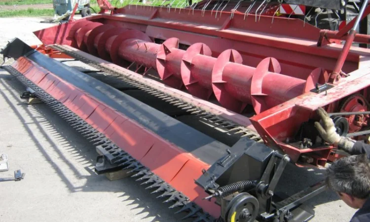 Приспособление, приставка для уборки рапса, рапсовый стол - фото № 12