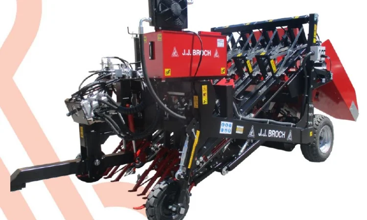 Машина для уборки чеснока, ботвоотделяющая 1, 2, 3 и 4 ряда - фото № 1