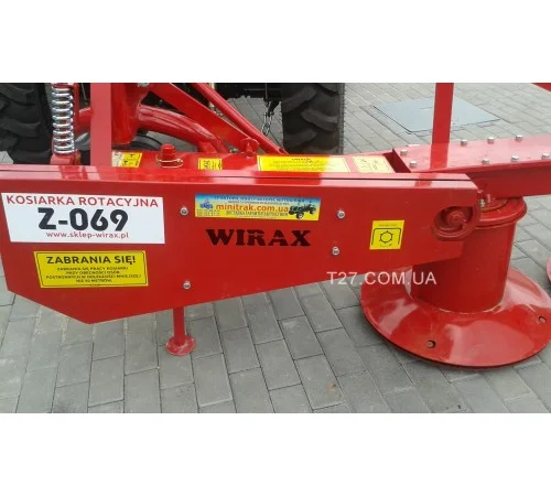 Косилка травяная роторная 1, 35 м (Польша, Wirax) - фото № 2