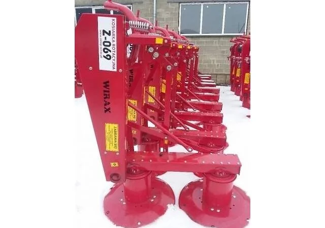 Косілка роторна 1, 65м wirax польща - фото № 2