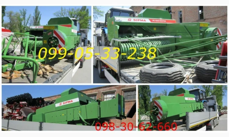 Сегодня в Днепре купите Пресс-подборщик тюковый SIPMA PK 4000 KOSTKA – отличается высоким - фото № 1