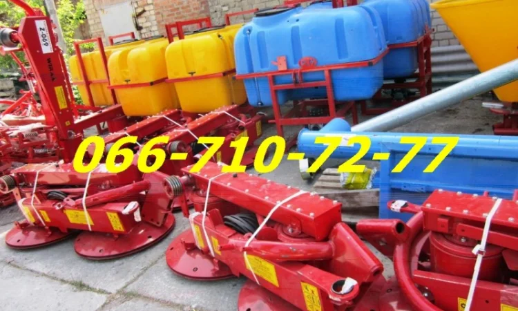 Ротационная косилка, двухроторная wirax z-169, сельскохозяйственная техника из Днепра - фото № 1