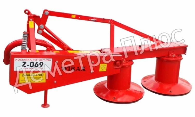 Косилка роторная Wirax Z-069 (косарка роторна, захват 165 см) - фото № 1