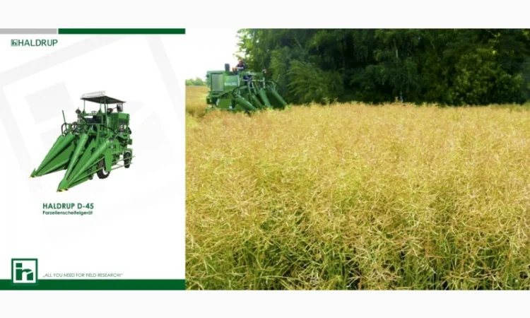 Косаркою для валків HALDRUP D-45 - фото № 1