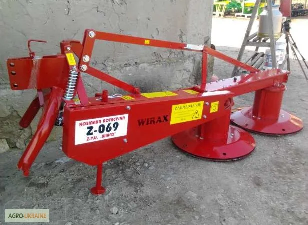 Косилка роторная 1.35 - 1.65 - 1.85 м Wirax Польша - фото № 2