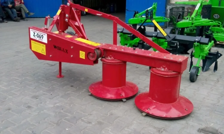 Косилка роторная 1.35 - 1.65 - 1.85 м Wirax Польша - фото № 3
