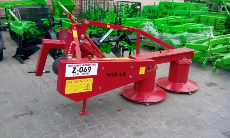 Косилка роторная 1.35 - 1.65 - 1.85 м Wirax Польша - фото № 1
