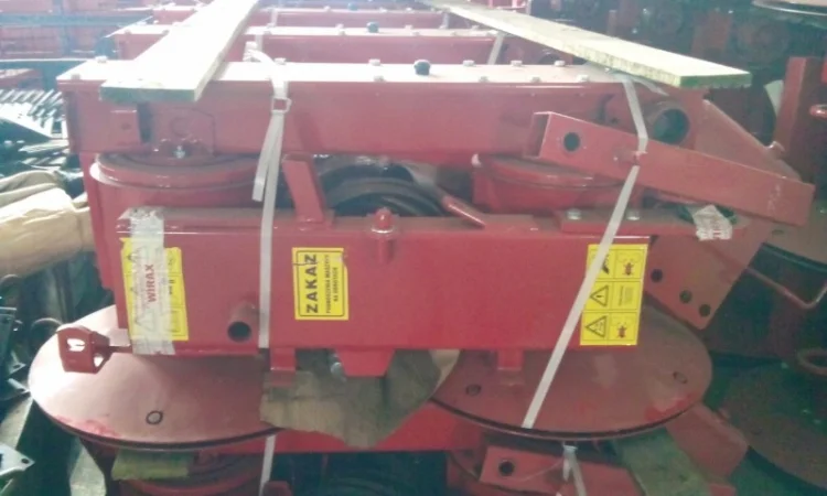 Косилка роторная 1.35 - 1.65 - 1.85 м Wirax Польша - фото № 4