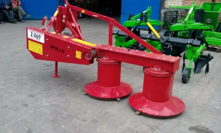 Косилка роторная 1.35 - 1.65 - 1.85 м Wirax Польша - фото № 7