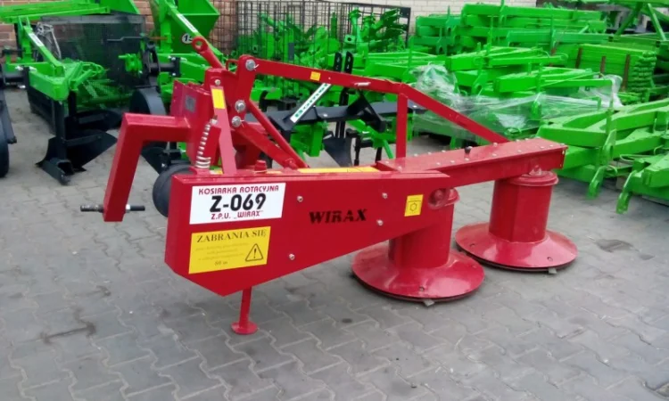 Польская косилка роторная оригинал +кардан+ножи Роторна косарка - фото № 18