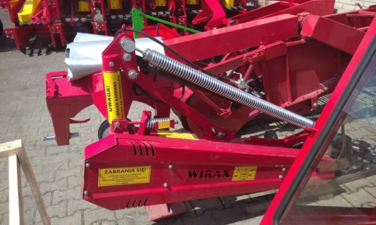 Косилка роторная 2.4 м дорожняя Виракс Wirax Польша - фото № 2