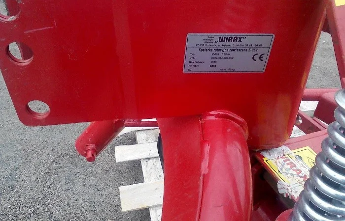 Косарка роторна 1, 65м фірми Wirax (Польша) - фото № 4
