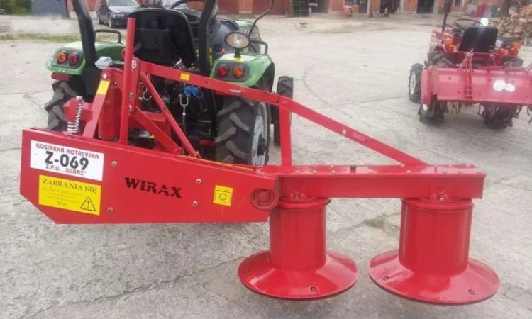 Косарка ротаційна 1, 35 м до міні-тракторів Польща - фото № 1