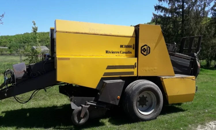 Прес-підбирач тюковий Rivierre Casalis RC 8080 (Б/У - фото № 4