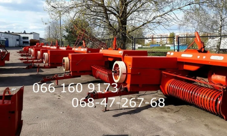 Пресс-подборщик Sipma Z224/1 б/у Превосходный пресс - фото № 1