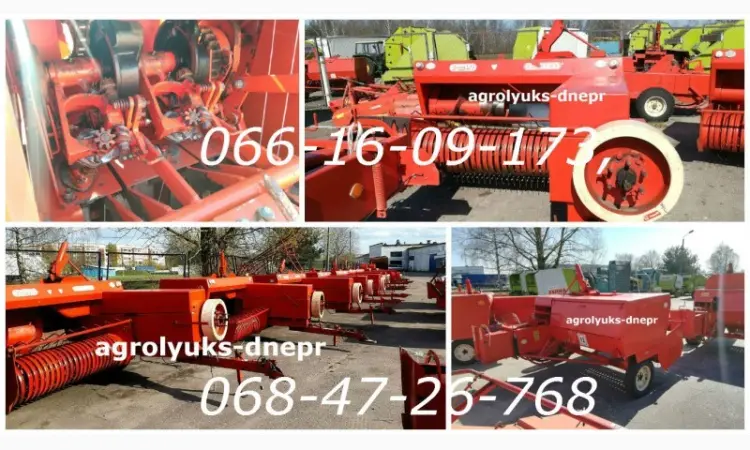 Пресс-подборщик Sipma Z224/1 б/у для сбора сена - фото № 1